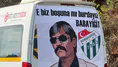 Bursasporlu taraftarlar Eskişehir'e akın etti!