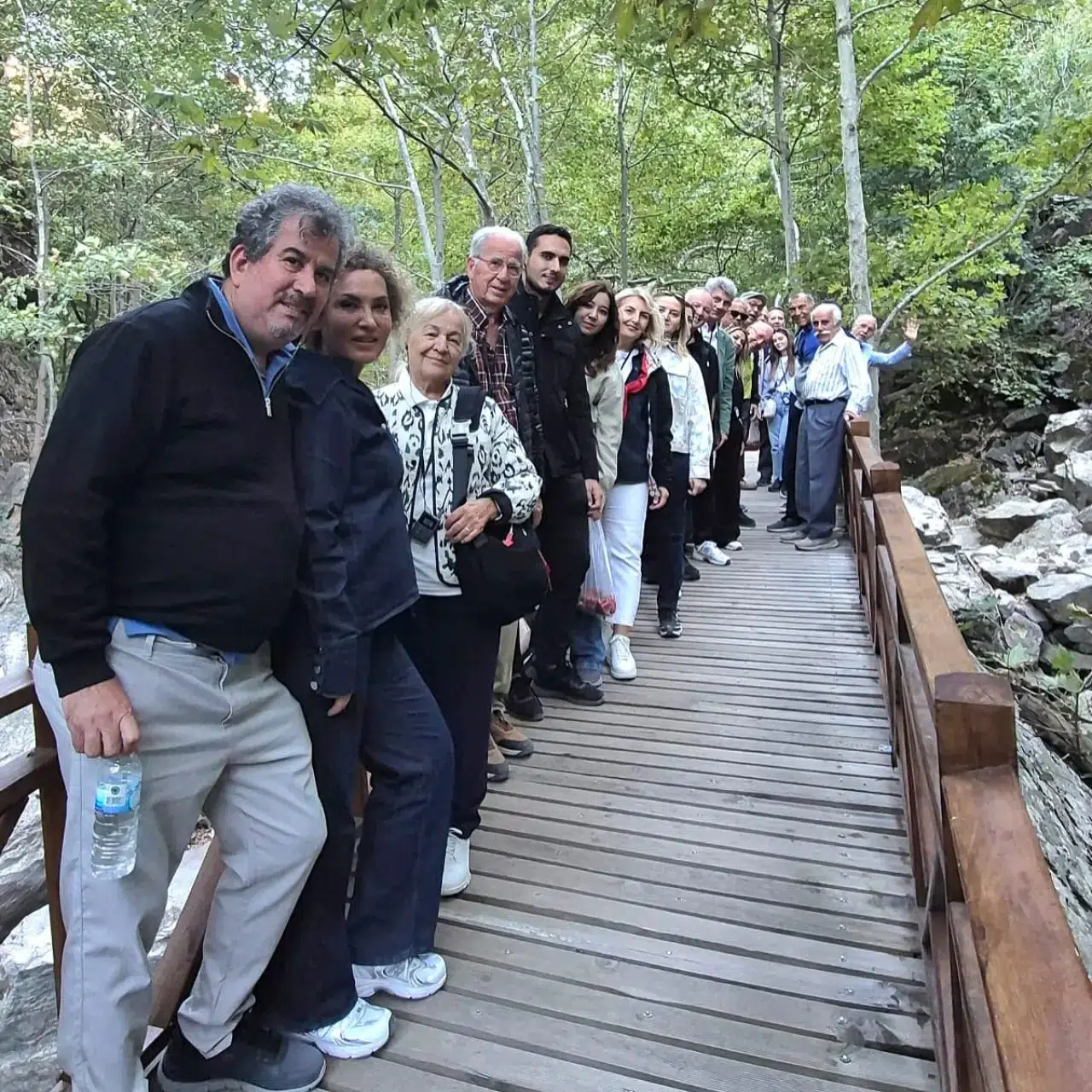 Bursalı iş insanları dağ yöresinde stres attı 5