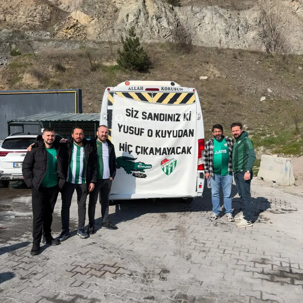 Bursasporlu taraftarlar Eskişehir'e akın etti! 9
