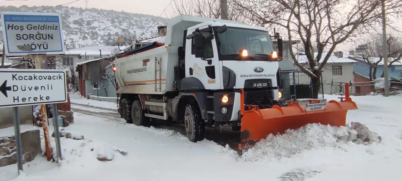 Büyükşehir'de kar teyakkuzu! Önlemler alındı
