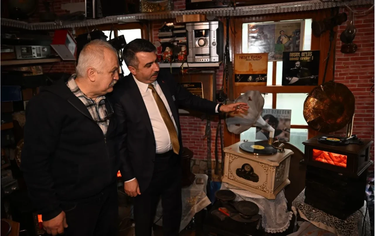Başkan Yılmaz'dan 40 yıllık ustaya ziyaret