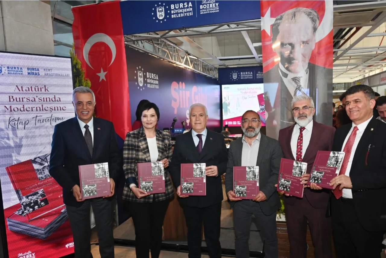 Bursa ve Atatürk kitapta bütünleşti