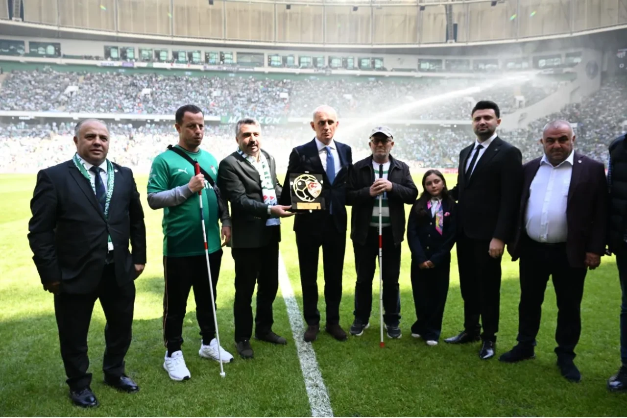 Yıldırım Belediyesi'ne TFF'den Fair-Play ödülü