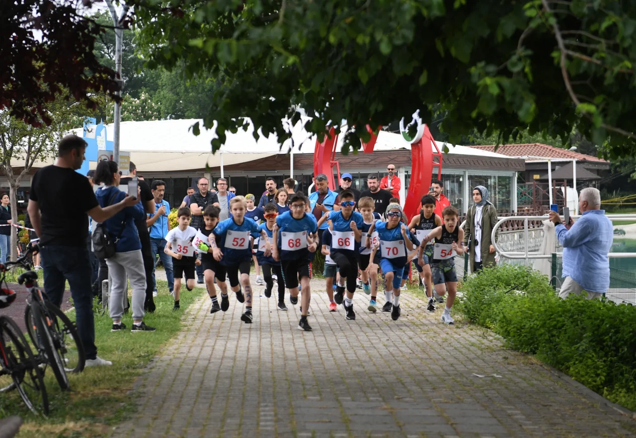Osmangazi'de duatlon coşkusu