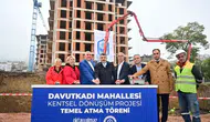 Davutkadı'da temel atıldı! 1 yılda tamamlanacak