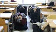 Bursa'da deprem tatbikatları sürüyor