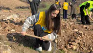Gürsu'da yanan ormana 15 bin fidan dikildi