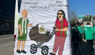 Bursaspor taraftarından Karşıyaka'ya mesaj
