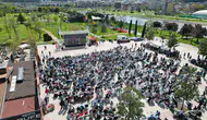 Şampiyonluk coşkusu meydanlarda yaşandı