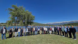 Bursalı iş insanları dağ yöresinde stres attı