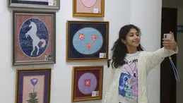 Nilüfer'de Ebru ve Kaat-ı Sergisi açıldı