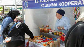 Kadın üreticilere Dayanışma Pazarı