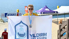 Yıldırım Belediyespor'dan yüzmede milli gurur
