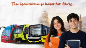Bursa'da üniversite adaylarına ücretsiz ulaşım desteği