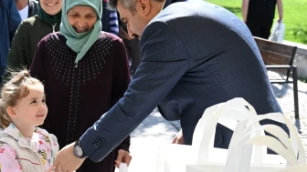 Yıldırım'da 50 bin fide dağıtıldı
