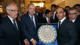 Cumhurbaşkanı Erdoğan’a İGF’den çini PRT