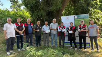 Bursa'da 5 bin Samuray Arısı salındı