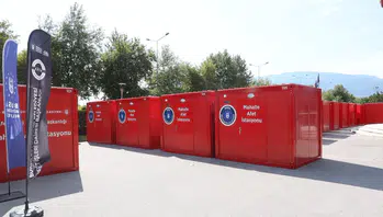 Bursa'da afet konteynerleri belediyelere devrediliyor
