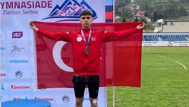Osmangazili milli atlet dünya üçüncüsü oldu