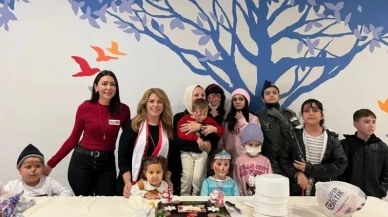 Lösemili çocuklardan erken yeni yıl kutlaması