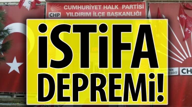 CHP Yıldırım'da yönetim 12 kişinin altına düştü!