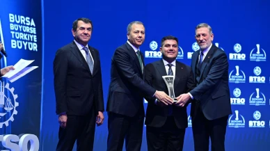BTSO’dan ART Recycle’a Yeşil Çevre ve Sürdürülebilirlik ödülü