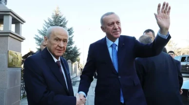 Cumhurbaşkanı'ndan Bahçeli'ye ziyaret