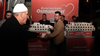 Osmangazi Belediyesi kandil simidi dağıttı