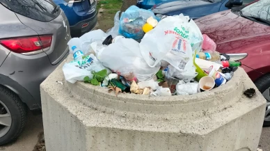 Uludağ Üniversitesi Tıp Fakültesi'nde çöp yığınları!