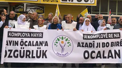 Bursa'da terörist Öcalan için özgürlük istediler!