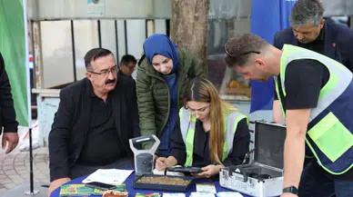 Bursalı çiftçiye toprak analizi imkanı