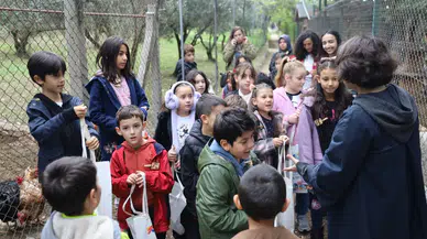 Bursalı minikler doğal yaşamı keşfetti