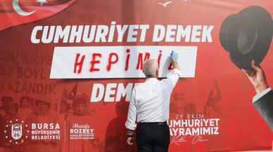 “Cumhuriyet demek, hepimiz demek”