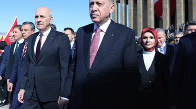 Cumhurbaşkanı Anıtkabir'de: "Yolumuzdan dönmeyeceğiz"