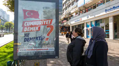Cumhuriyet mesajlar şehri saracak