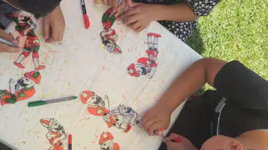 Yıldırım'da çocuklara ücretsiz sanat atölyesi