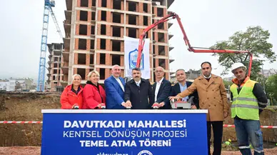 Davutkadı'da temel atıldı! 1 yılda tamamlanacak