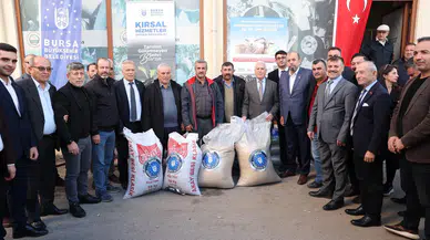 Bursa'da küçükbaş hayvan yetiştirenlere maddi destek