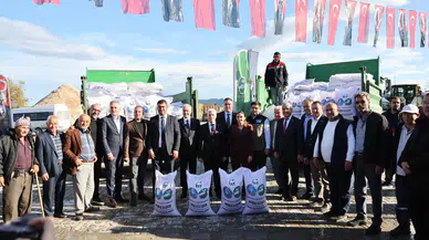 Bursalı çiftçiye tamamı hibe tohum