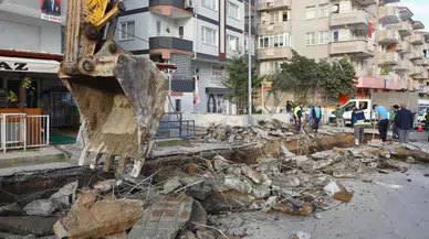 Mudanya'da göçük!
