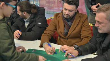 Yeni Yıl Meydanı'nda Bursaspor coşkusu