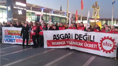 DİSK: Asgari ücret açlık sınırının altında kaldı