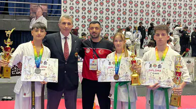 Yıldırım Avrupa'da madalyaları topladı