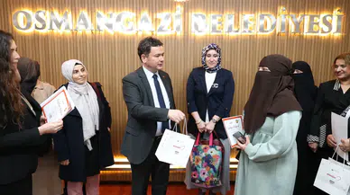 Osmangazi'de kadınlara yönelik okuma yazma kursu