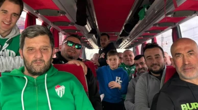 Yeşil-beyazlı taraftara 1400 km fark etmedi!