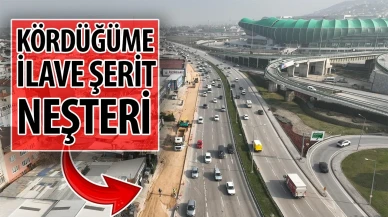 Acemler'e ilave şerit geliyor