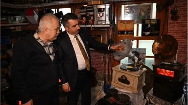Başkan Yılmaz'dan 40 yıllık ustaya ziyaret