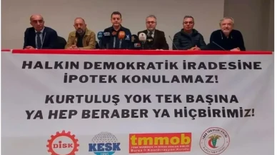 Bursa'da odalardan  'savunma' mesajı