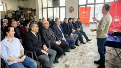 Zeytin üreticilerine doğru teknikler anlatıldı
