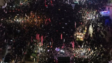 Bursa'daki protestolarda gerginlik yaşandı